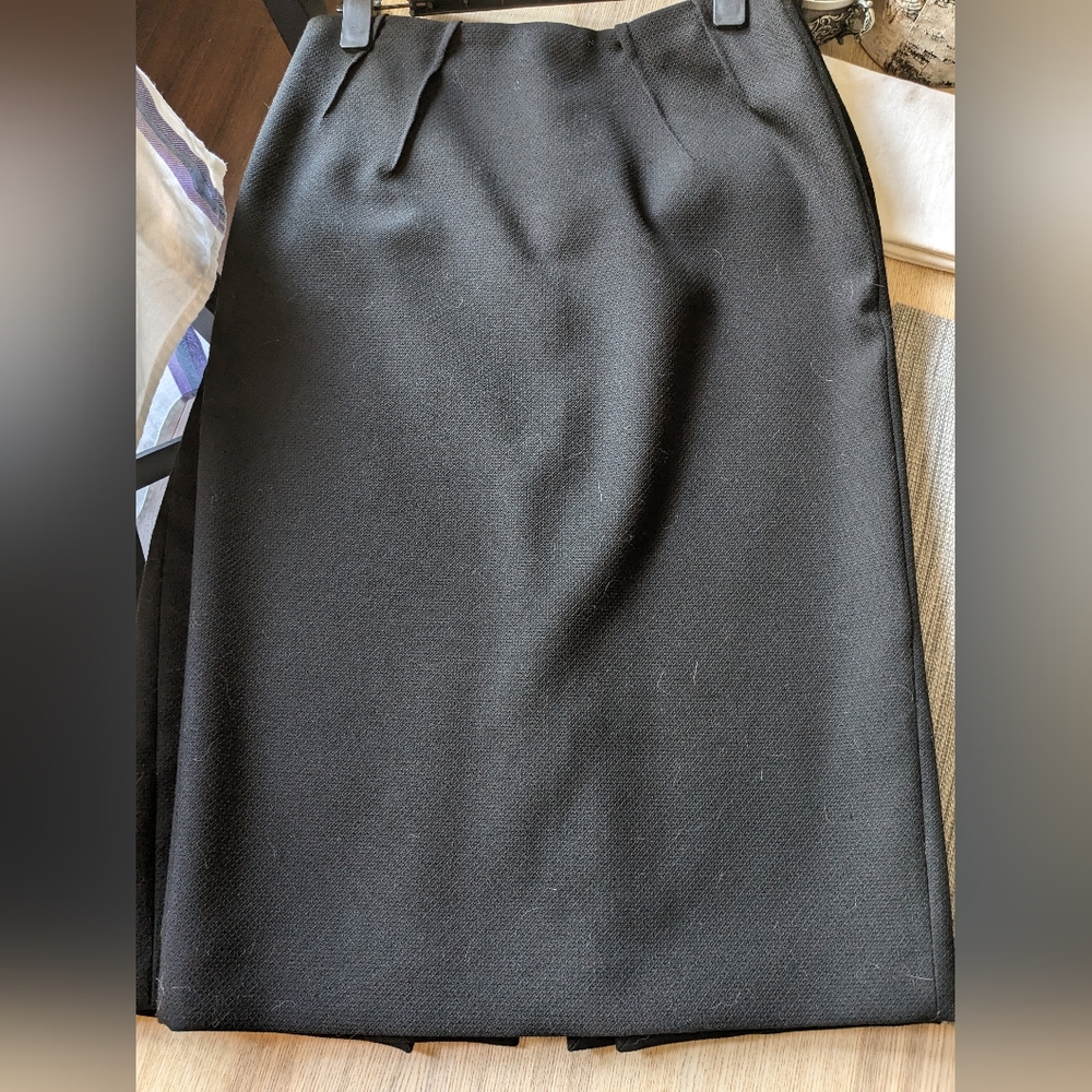 Massimo Dutti suit midi pencil skirt